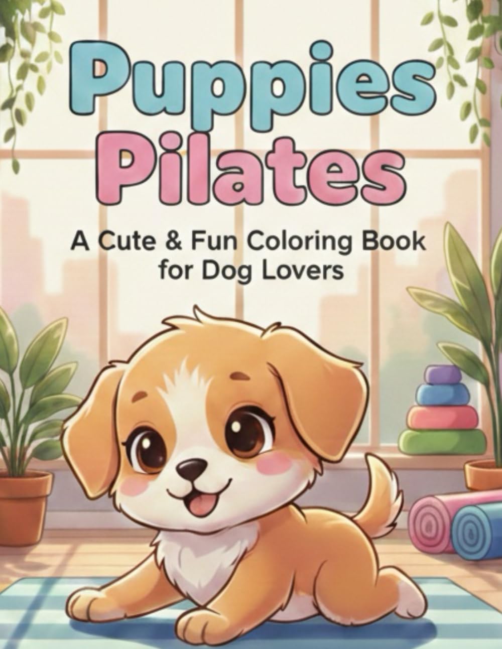 Paws & Play: Cats, Dogs, and Baby Animals to Color: Cute Coloring Pages for Pet Lovers & Animal Fans