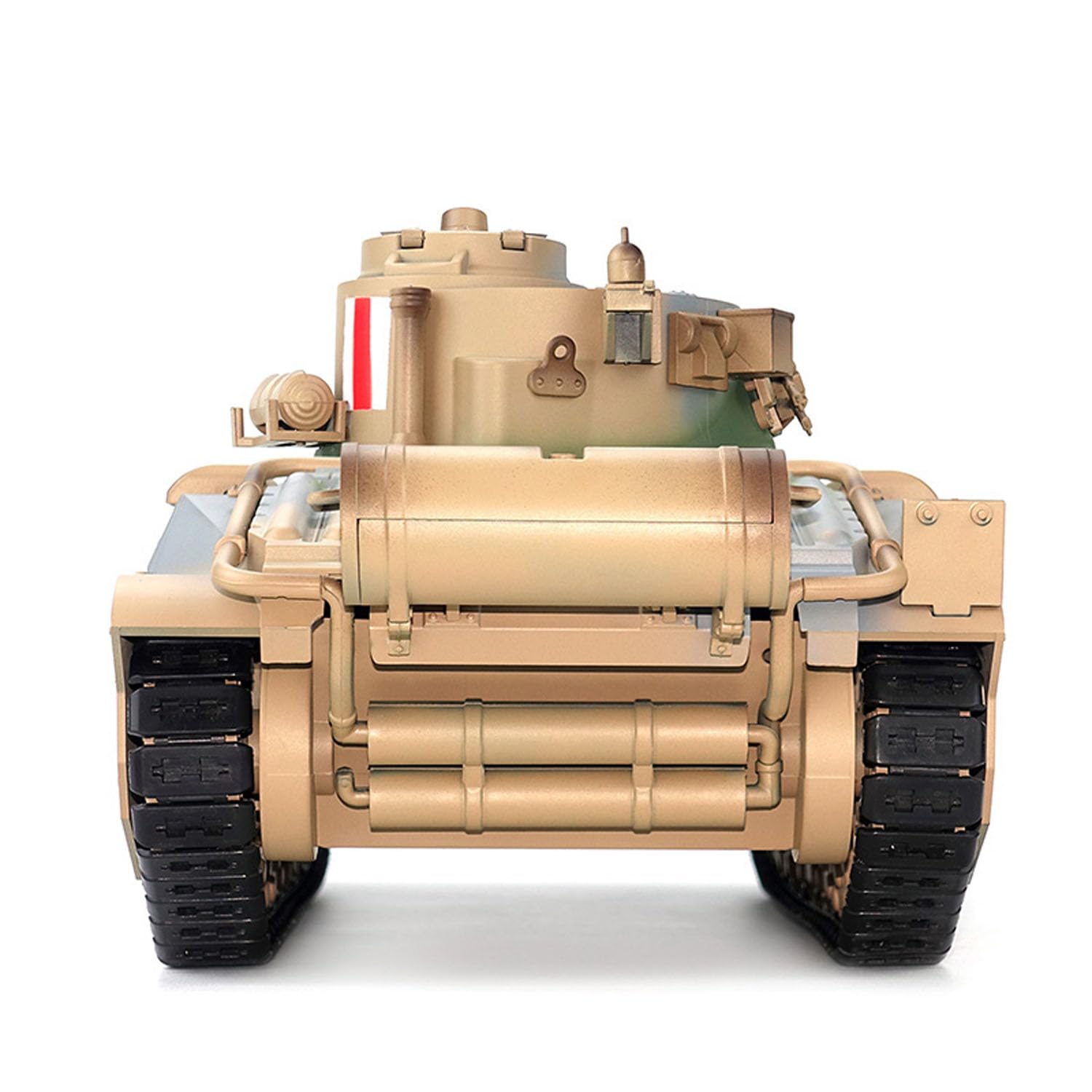 Sistema a infrarossi 1/16 Tongde, carro armato radiocomandato Matilda III IV 320, torre girevole, luce e rumore, tutte le ruote in metallo, batteria pronta per il funzionamento