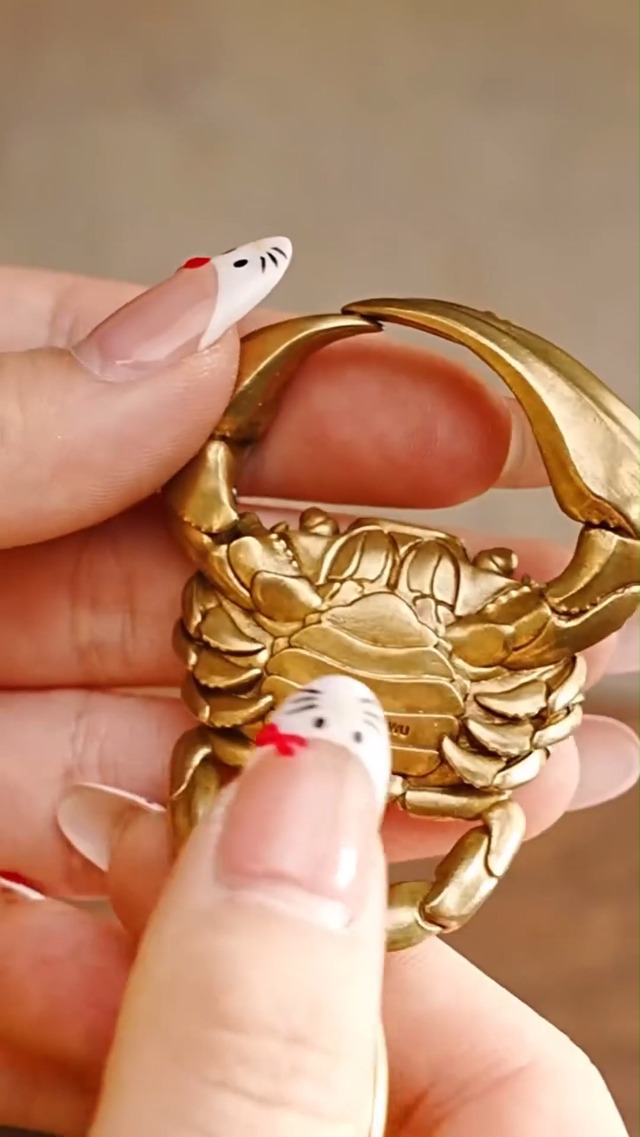 アクセサリー CU Large Keychain Lobster Claw Clasps 35x25mm Antique Copper Plated