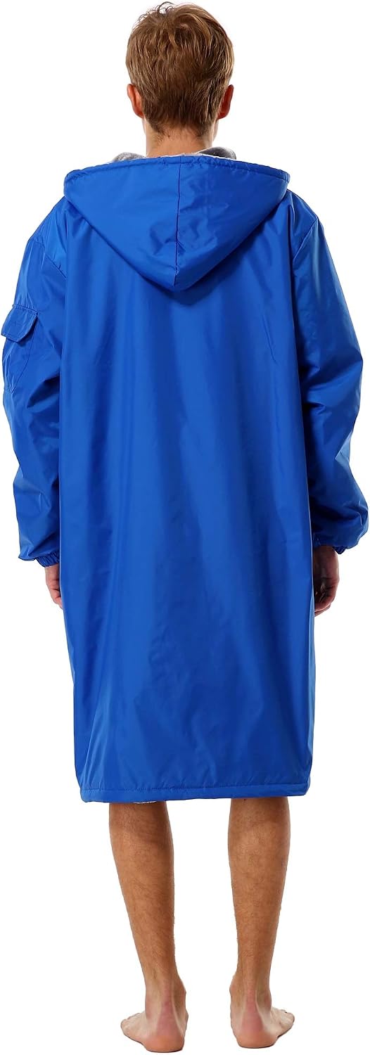 Adoretex Unisex Faux Fur Waterproof Swim Parka image 3