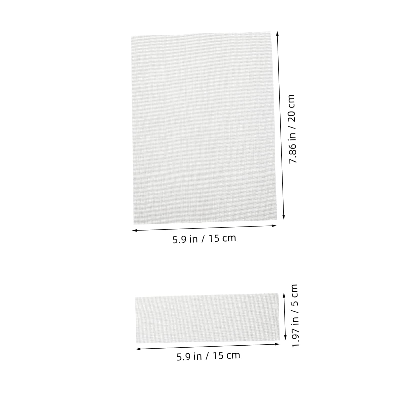 STOBAZA 10pcs Car Plastic Repair Mesh Welding Wire Mesh Automotive Repair Tungsten Wire Mesh For Fixing Plastic Crack And Hole