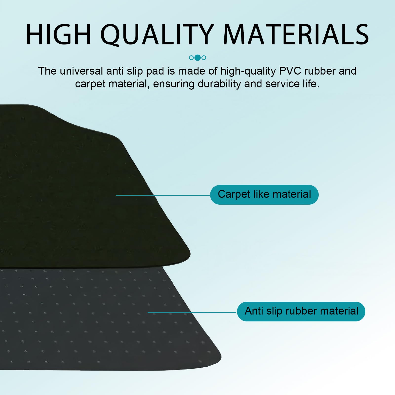 4 PCS Car Carpet Floor Mat PVC Anti-slip Flame-retardant Car Mats Breathable Comfort Front Rear Carpet Mat Set — view 3