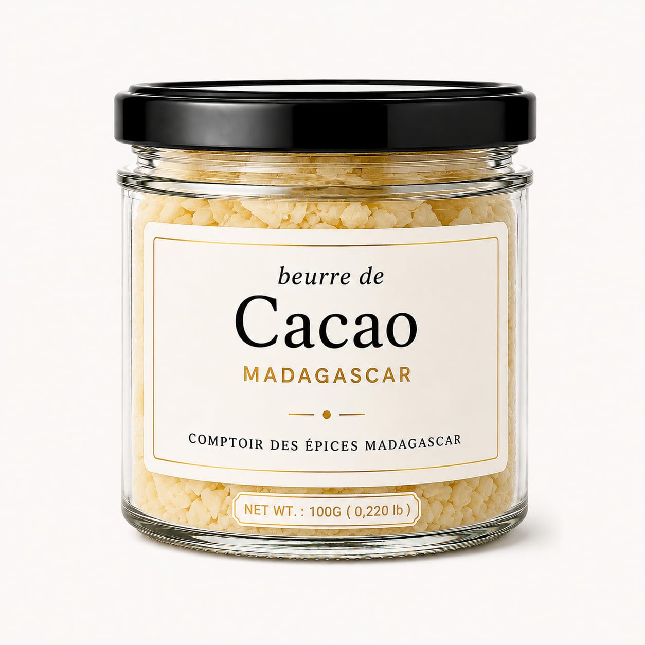 Beurre de Cacao Naturel, Ingrédient Cosmétique et Alimentaire, Hydratant Intense