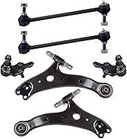SOSOPART 6-Pc Front Suspension Kit for Lexus ES300 ES330 RX330 RX350 & Toyota Camry Avalon Highlander - Sway Bar Links Control Arms Ball Joints