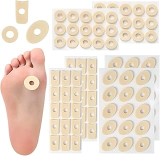 90 Pieces Corn Cushions, Soft Latex Foam Self Adhesive Callus Pads Corn Pad for Foot Toe Callus Anti Friction Reduce Foot and Heel Pain, 3 Models