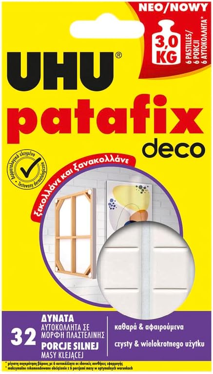 Patafix Invisible 56 Pastilles - Uhu