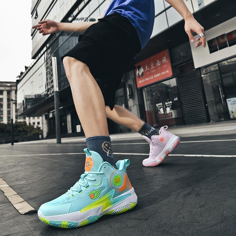 Womens Mens Basketball Shoes Lightweight Fashion Breathable Comfortable Non Slip Sp... - Image 7