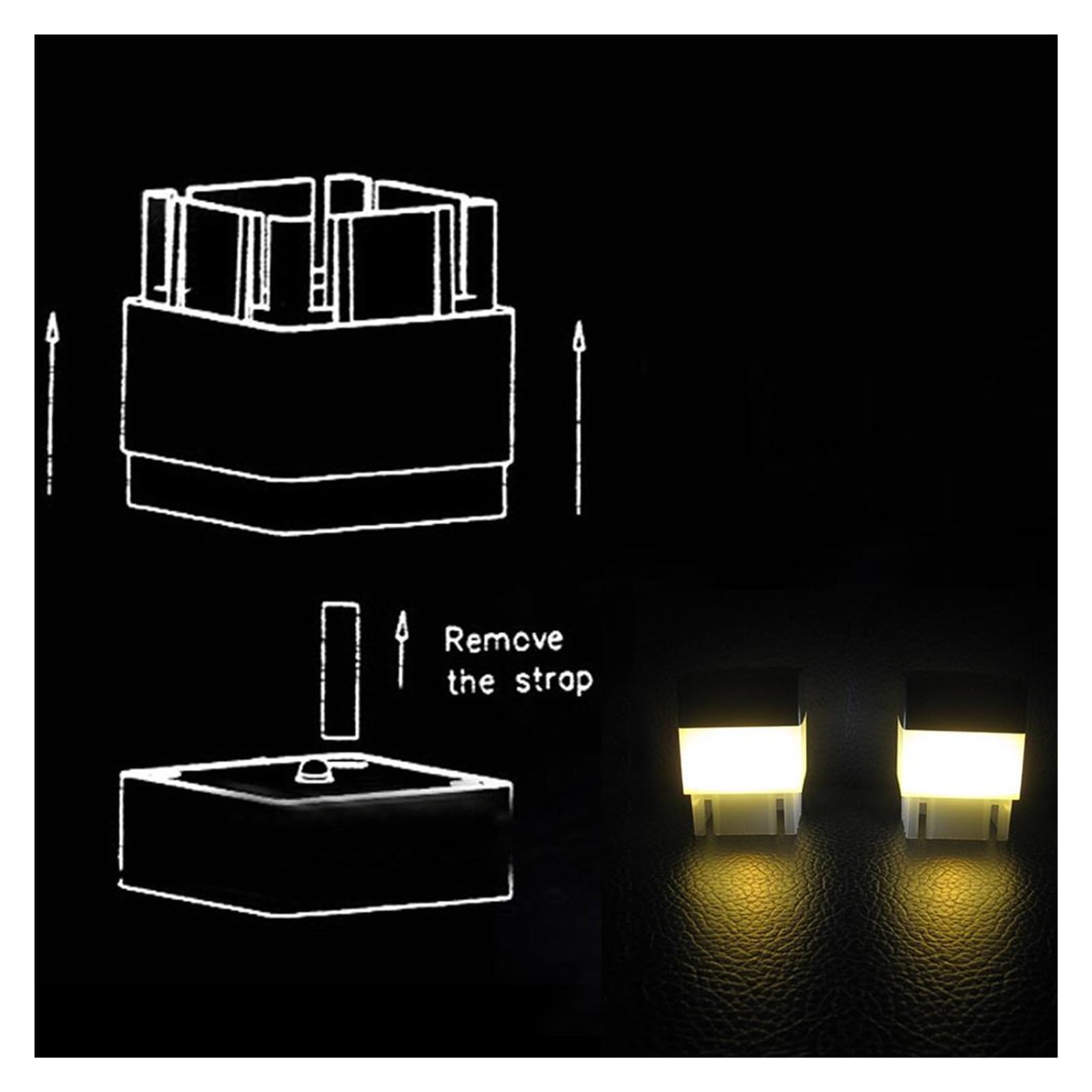 Lampa Słoneczna LED Kwadratowa Wodoodporna Słupek Ogrodzeniowy Basen Ogrodowa Ciepły Biały Zewnętrzny Reflektor Solar Post Cap Jasne OśWietlenie