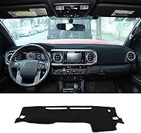 Vista 7 de CHEAYAR Cubierta protectora para tablero de salpicadero, cubierta solar compatible con Subaru BRZ 2013-2020, tapete interior para tablero