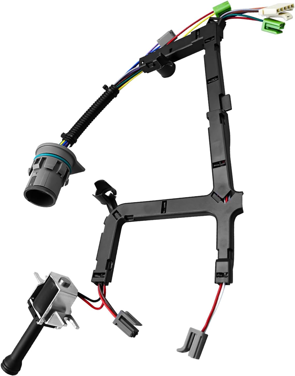 4L60E Internal Harness w/Lock-Up TCC Solenoid Fit for Chevrolet 2004-2014 GMC 2004-2009 Cadillac Buick 2006-2011 Replace 350-0061 for 4L60 4L65E Transmissions