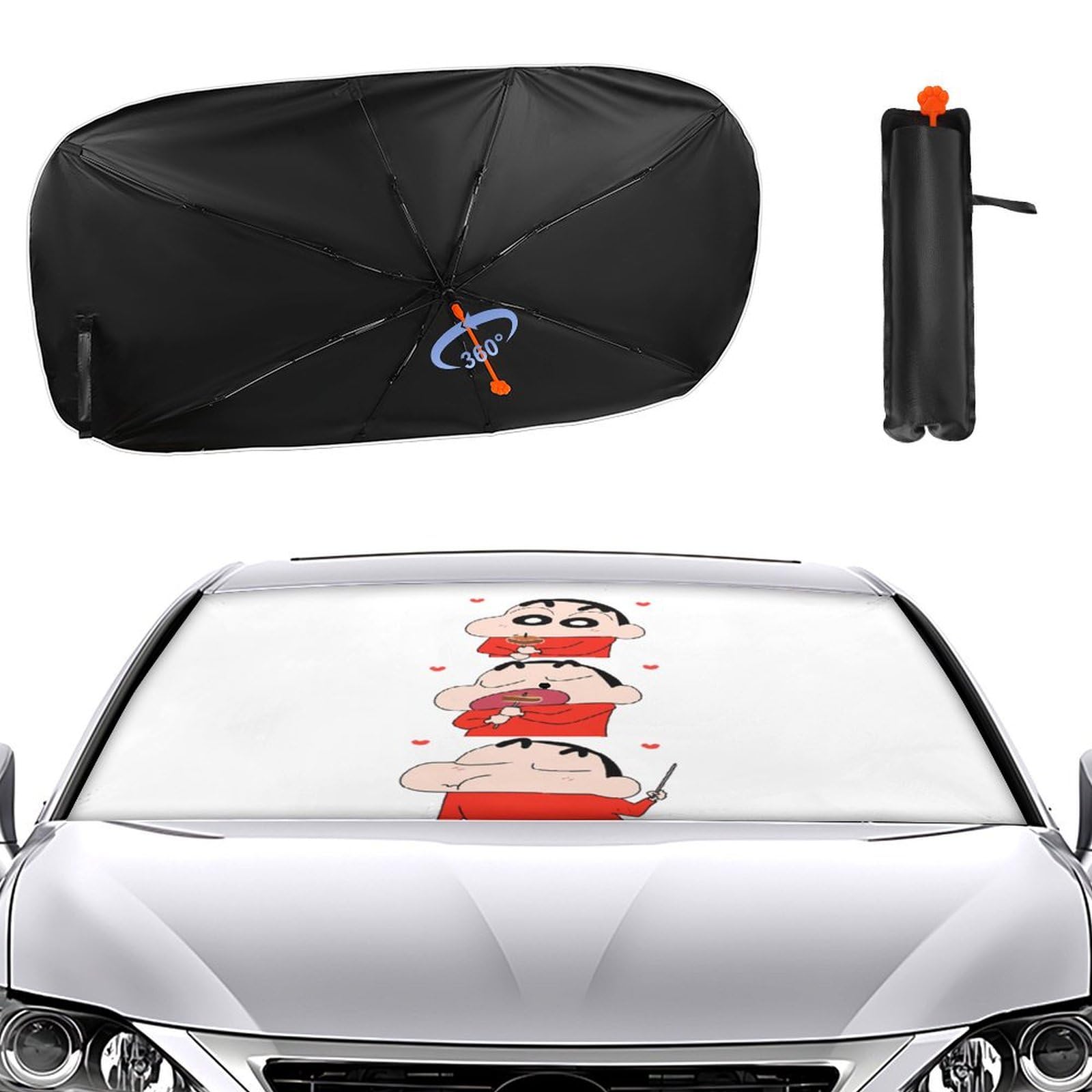 Amazon | クレヨンしんちゃん シェード 車用 ガラスサンシェード