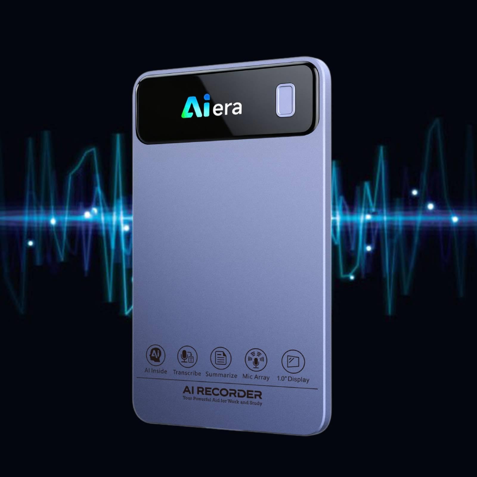 Grabadora de Voz con Reducción de Ruido. Grabadora de Audio para Reuniones en