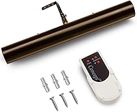 Vista 14 de Concepdesigns Luz para Cuadros, Luz para Cuadros a Batería, Luces para Cuadros Inalámbricas Regulables para Pared, Luz de Arte, Luz de Biblioteca a