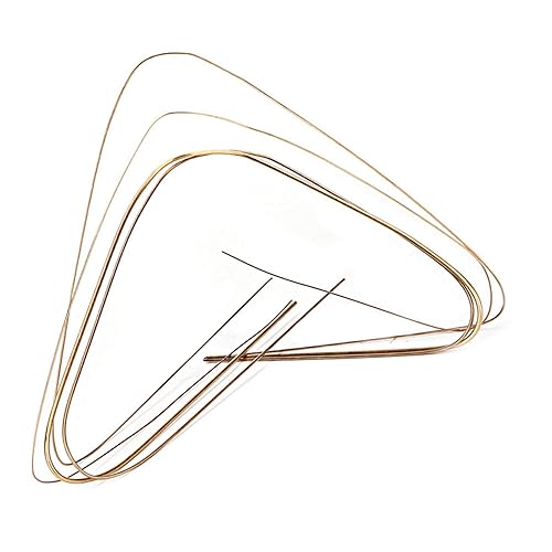Miniatura 2 de 4pcs 0.020 in, 0.028 in, 0.039 in, 0.059 in Oro Cobre Varillas de soldadura Alambre de soldadura para la fabricación de joyas