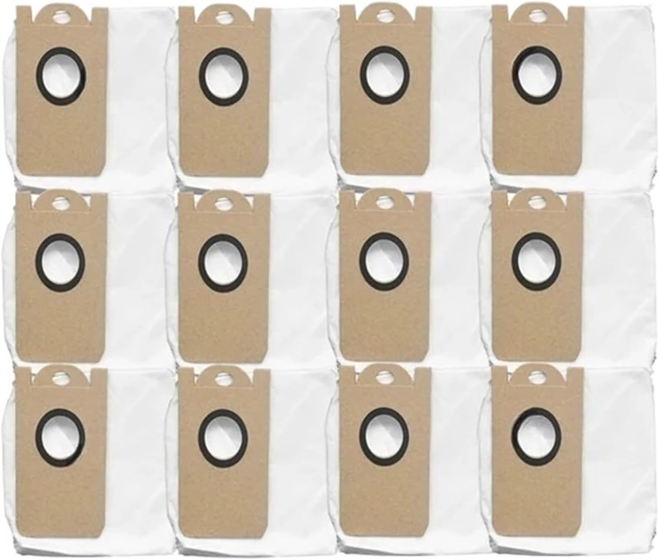 Accessories Compatible for Proscenic M7 Pro M8 Pro Dust Bag Robot Vacuum Cleaner Dust Collection Bag Large Capacity 2.5L Cloth Bags(10PCS)