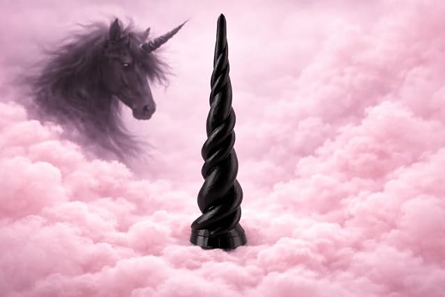 Foto 2 de 3 de Alpha Precision MagicEinHorn - MagicEinHorn - Accesorio para caballo de unicornio (negro)