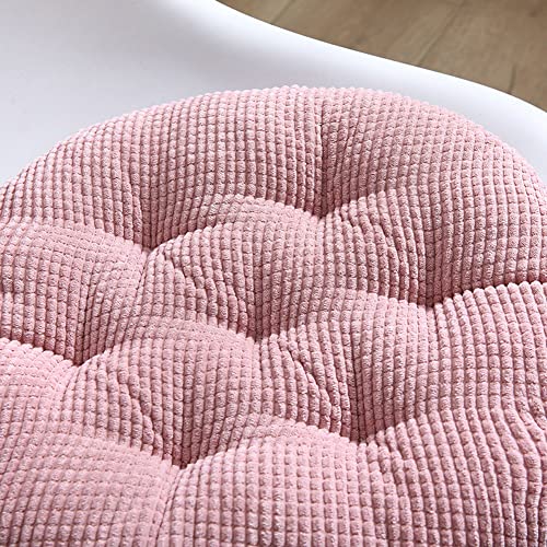 kuyouqi Thickened Corduroy Round Seat Cushion Chair Pad Bedroom Floor Seating Pad for Dining Bedroom Sofa Reading Corner Garden (40x40cm(16x16inch), Brown (Corduroy)) - Cosy Home Interiors kuyouqi Thickened Corduroy Round Seat Cushion Chair Pad Bedroom Floor Seating Pad for Dining Bedroom Sofa Reading Corner Garden (40x40cm(16x16inch), Brown (Corduroy)) - Image 3