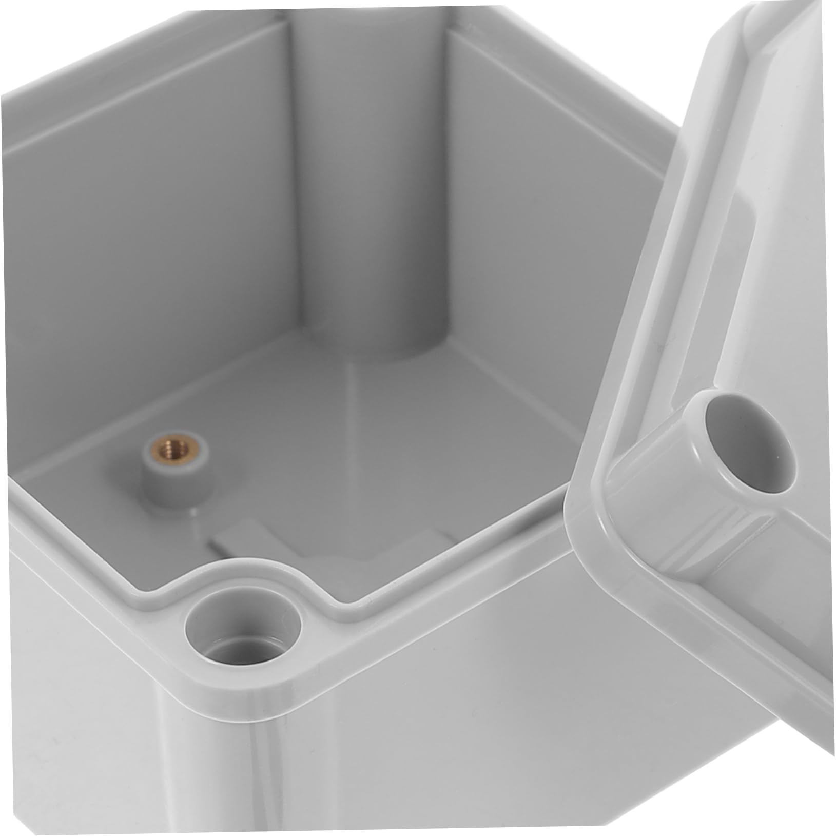 4pièces Boîte De Jonction Électrique Étanche Plastique Pour Intérieur Et Extérieur Idéale Pour Éclairage Et Des Câbles