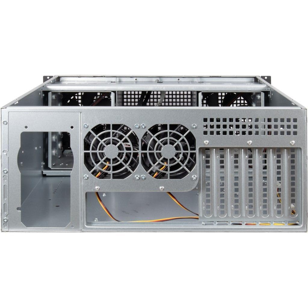 InteR-Tech 4u 40248 Supporto Nero, Grigio - Rack-Monterb