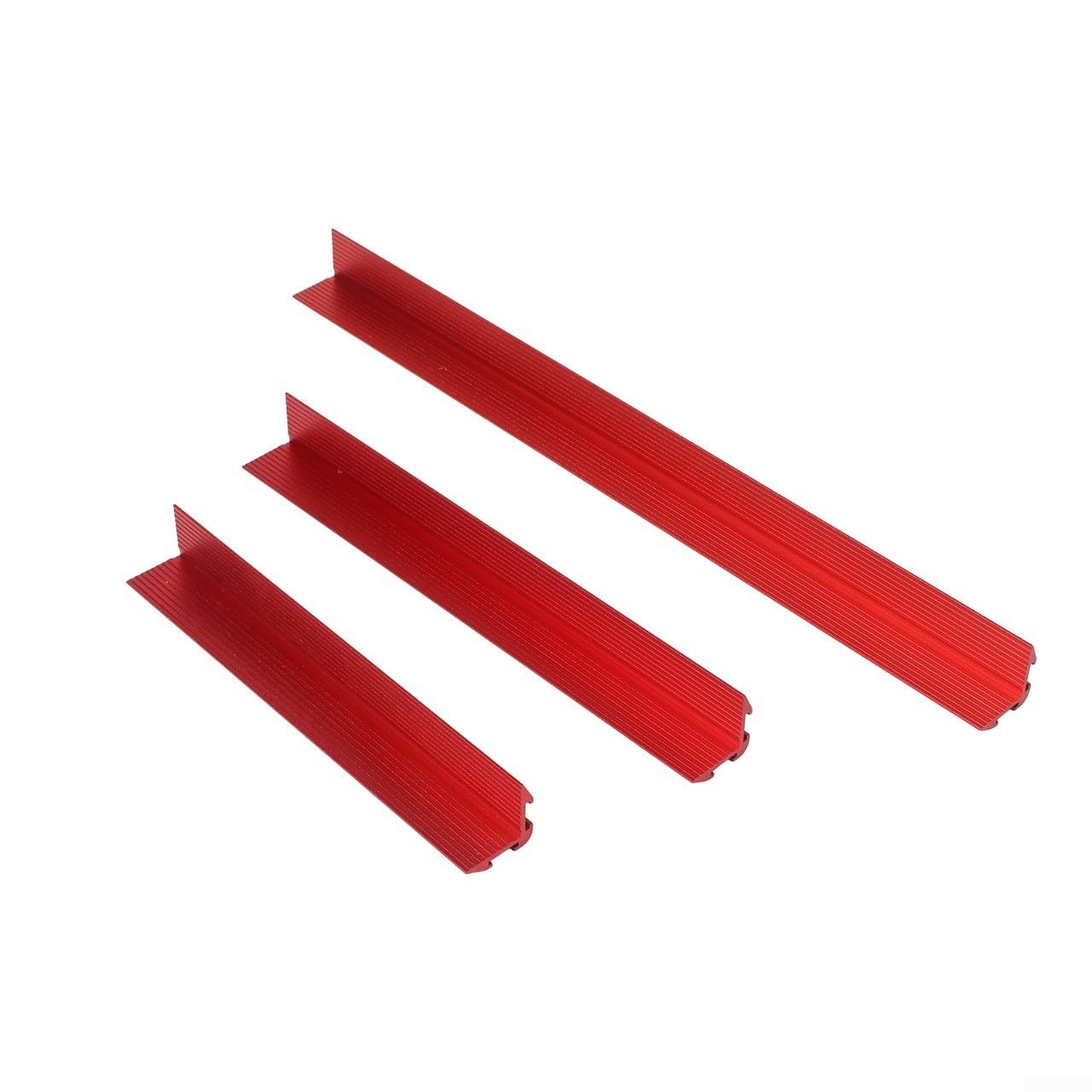 Aluminum For Edge Rule Wrap Around Measuring Square Woodworking Center Finder Dual Scale Layout Tool Furniture Making Jig DIY Carpentry Ruler Marking Gauge(3pcs)