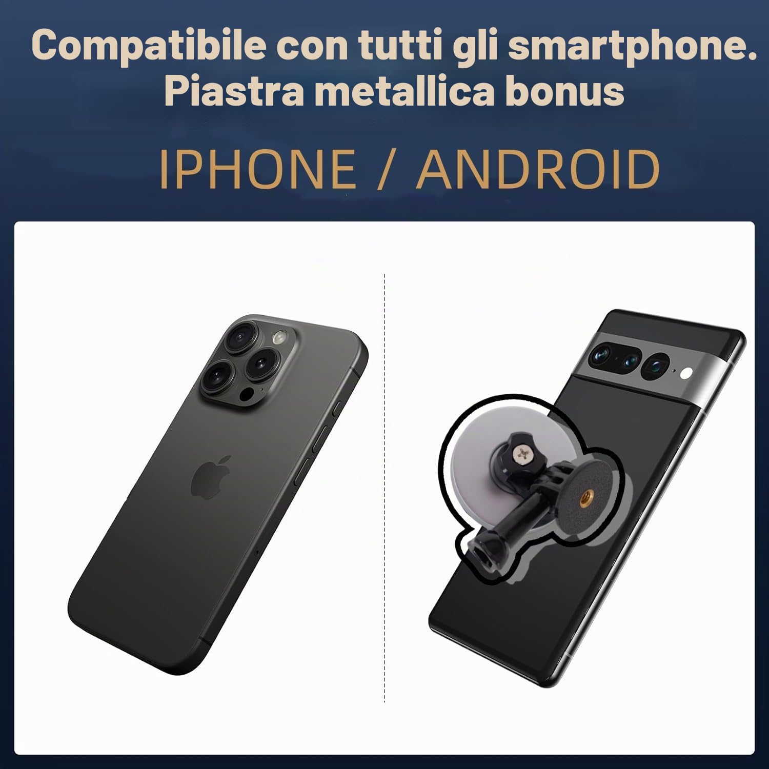 PrecisionMaster Treppiede & Monopiede Golf, Bastone Magnetico per Riprese Golf 135cm Alluminio Regolabile, Aiuto Allenamento Swing Golf Compatibile con iPhone Android