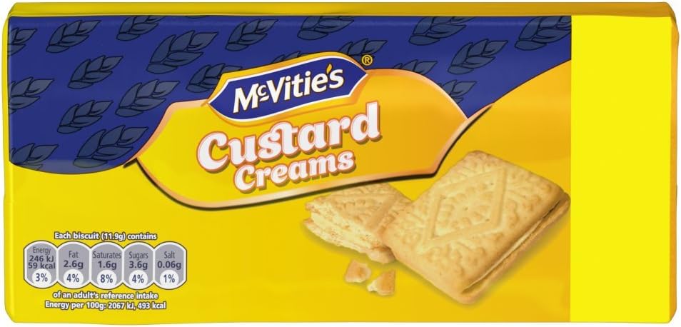 McVities Custard Creams (300g x 12)