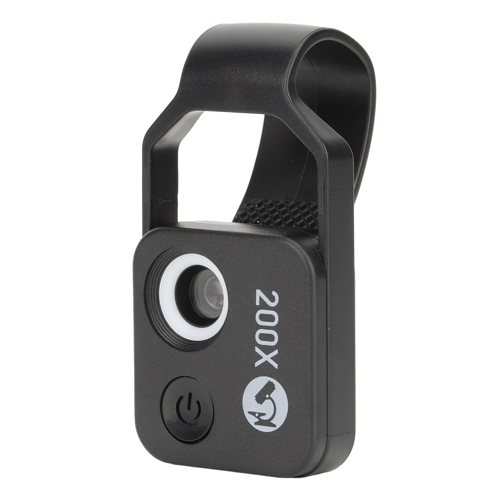 200X Phone Mini Pocket Microscope, Mini Phone Microscope Lens, Portable Digital Microscope Camera Attachments with LED light CPL for Kids Adults (Black)-image-19