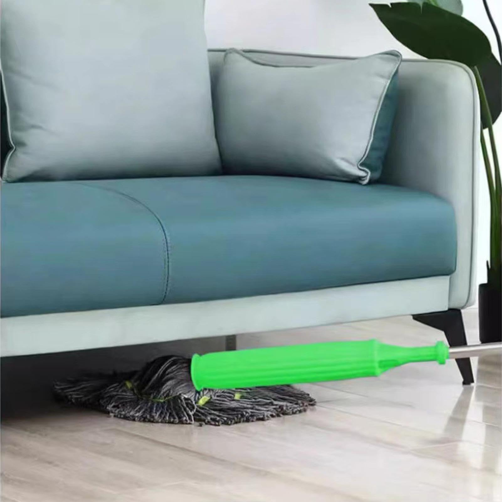 Mopa giratoria para Limpieza de Suelos, trapeador Giratorio para el hogar | Herramienta eficiente de en húmedo para Cocina, Sala de Estar y Suelos de Restaurante, diseño de fácil de apretar