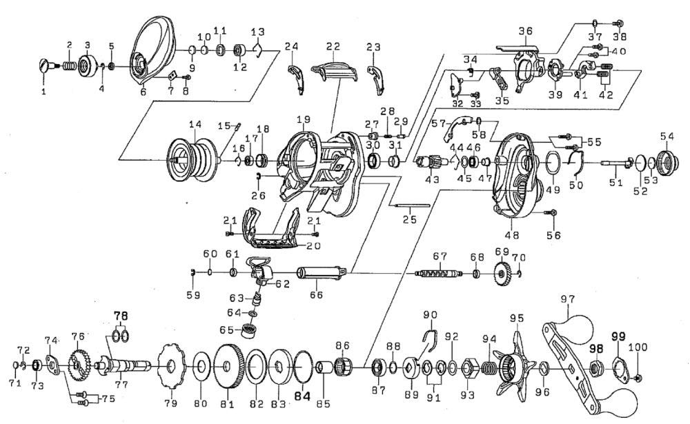 Amazon | ダイワ(DAIWA) 純正パーツ 16 スパルタンRT TW100SH スプール