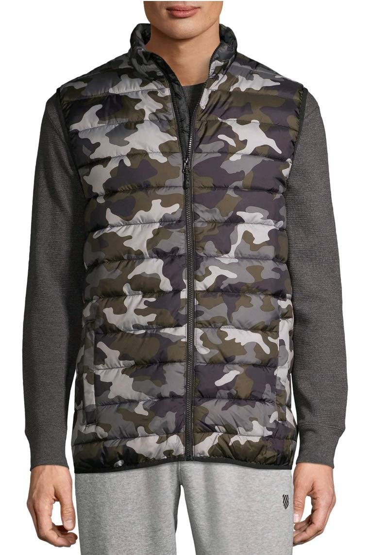 Swiss Tech Performance GearCamo Wind & Water Resistant Puffer Vest - X-Large