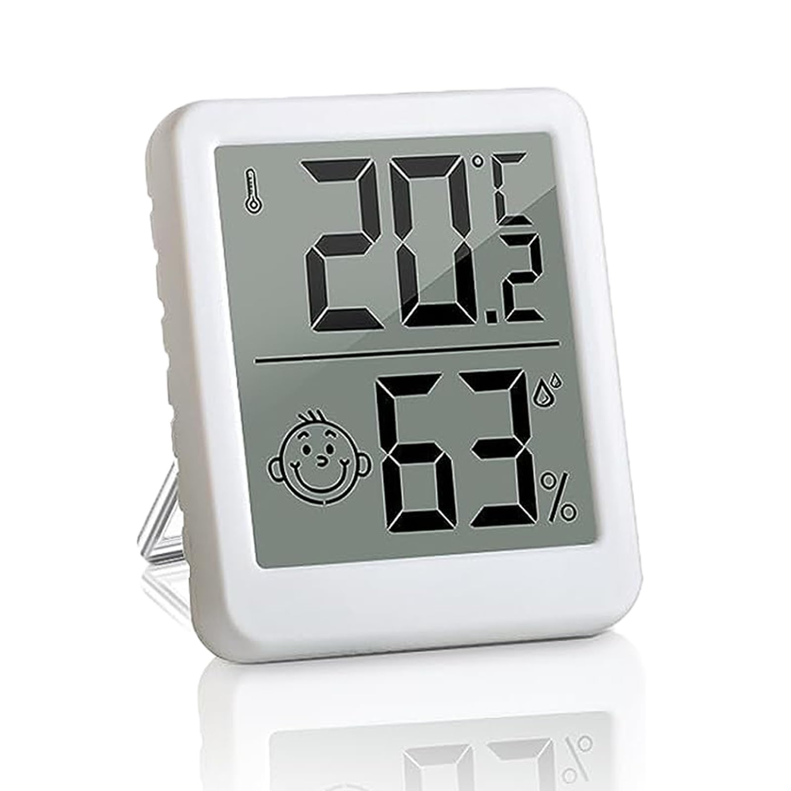 Termómetro e higrómetro smart, sensor de temperatura y humedad en interiores con modos duales de WiFi y Bluetooth, monitor de temperatura ambiente con app, almacenamiento de datos para el hogar. 1PCS — view 10