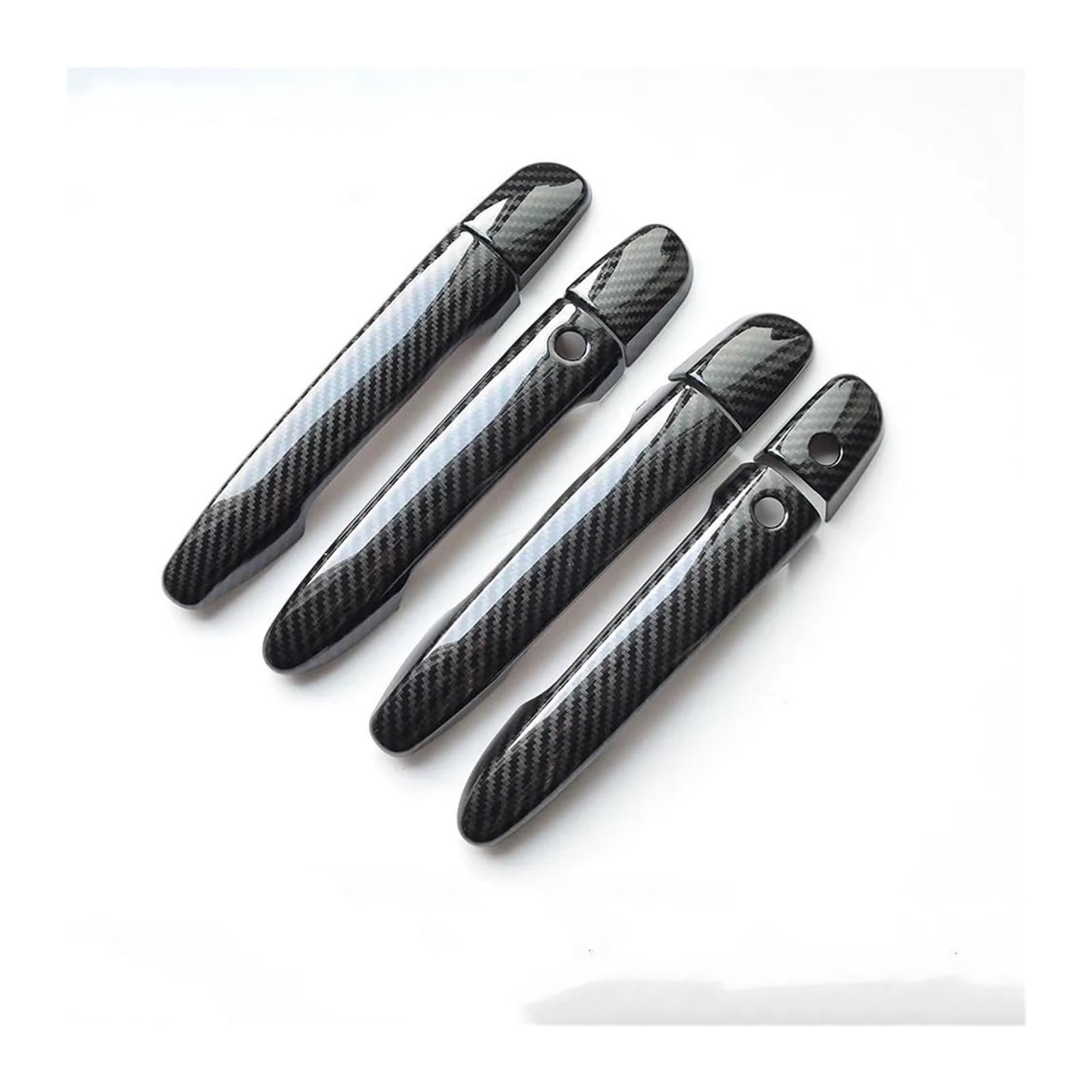 Hckclmbmzw Carbon For Mazda Cx-5 Cx5 Cx 5 2012-2022 Car Accessories Styling Fiber Chrome Door Handle Cover Trim Door Handle Cover(Carbon)