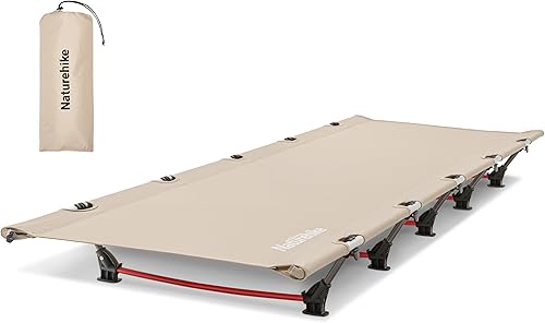Miniatura 9 de Naturehike - Catre de campamento GreenWild, plegable y ultraligero, fácil montaje en 60 segundos, resiste 330 libras, cama de campamento para