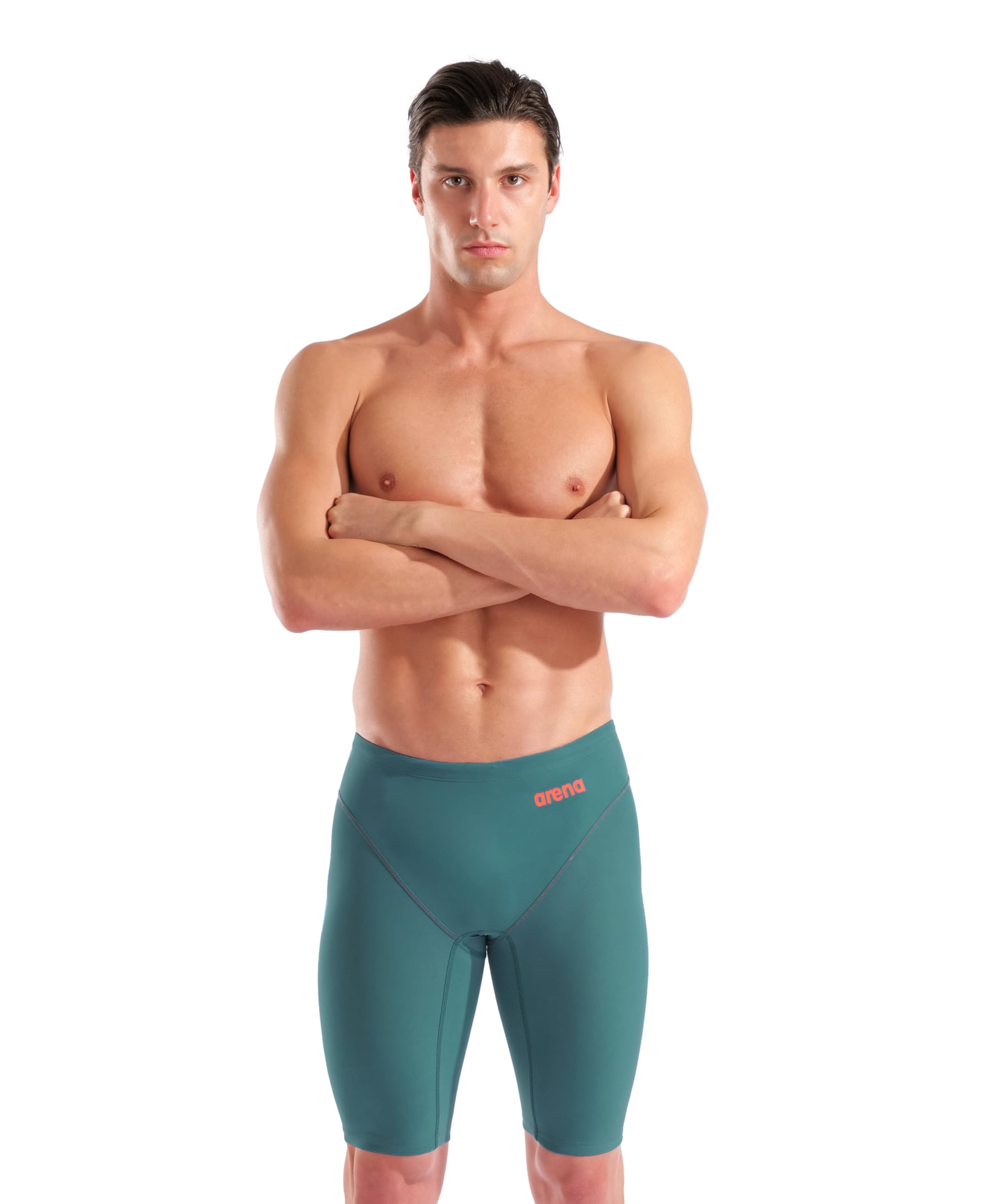 Arena Mens Men's Powerskin Impulso Swim Racing Jammer Competition Tech Suit