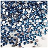 The Crafts Outlet 1,440pc Rhinestones Round 3mm (10ss) Flatback Royal Blue