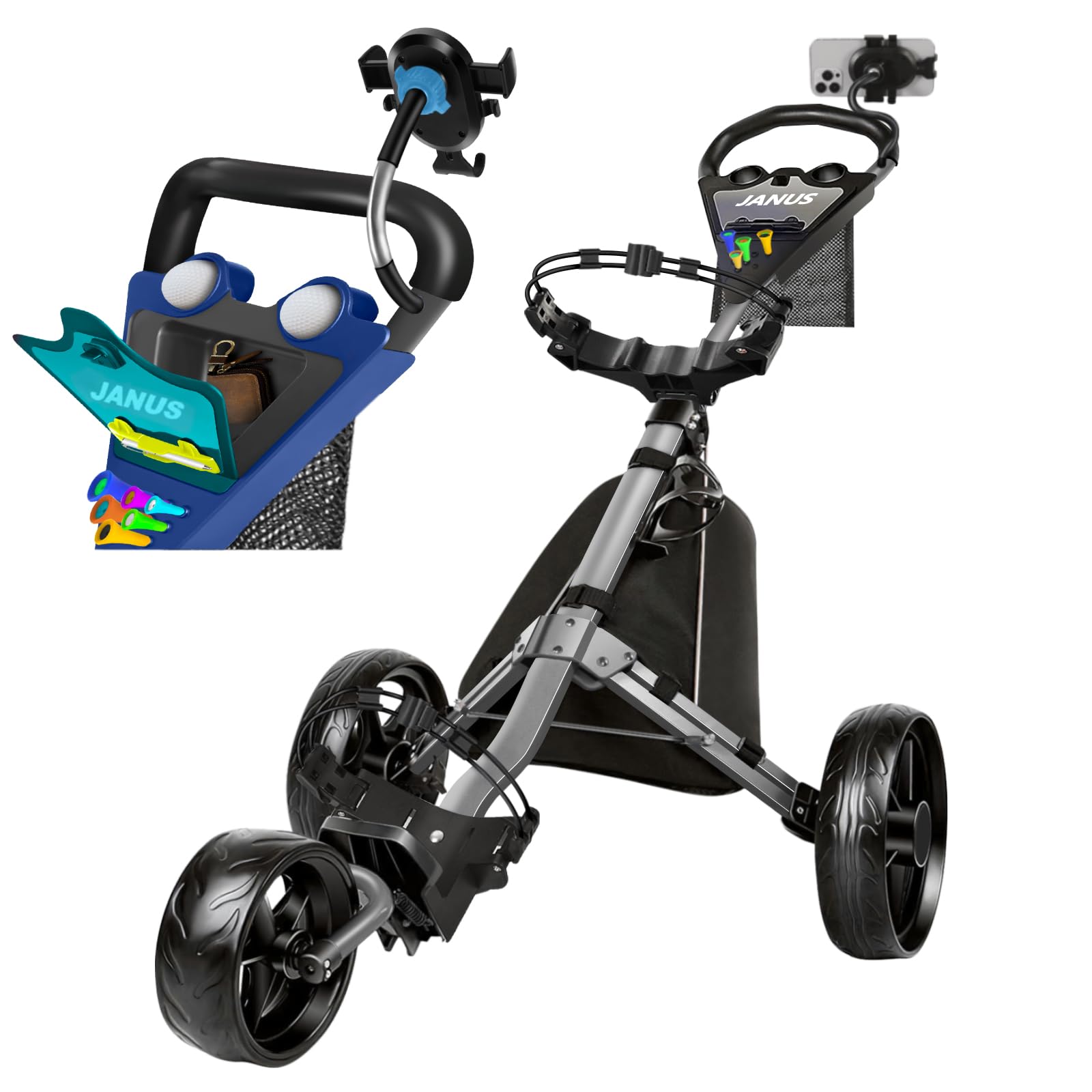 JANUS Pace Golf Push Cart
