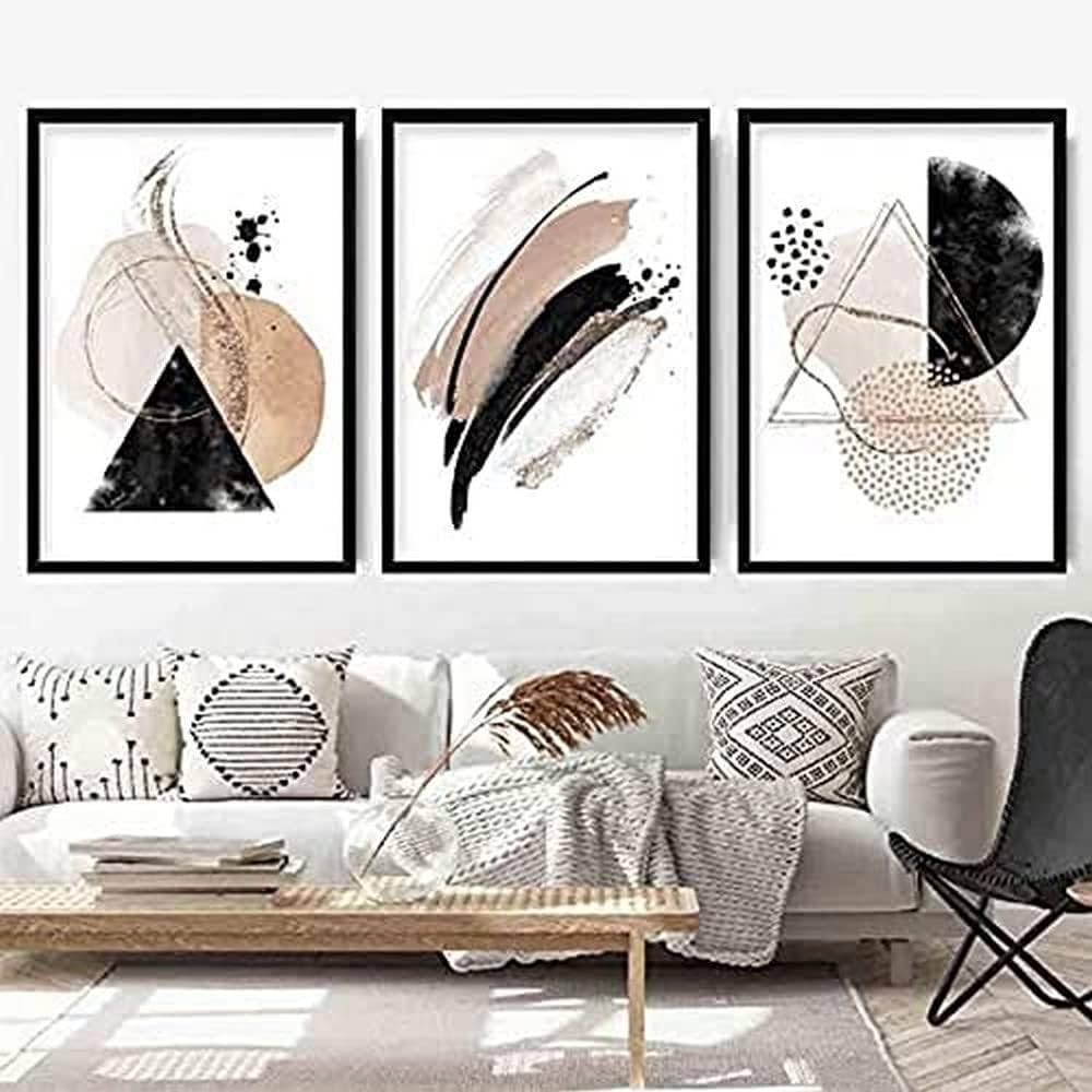 Artze Wall Art Abstract Wall Art Prints, 40 cm Width x 50 cm Height