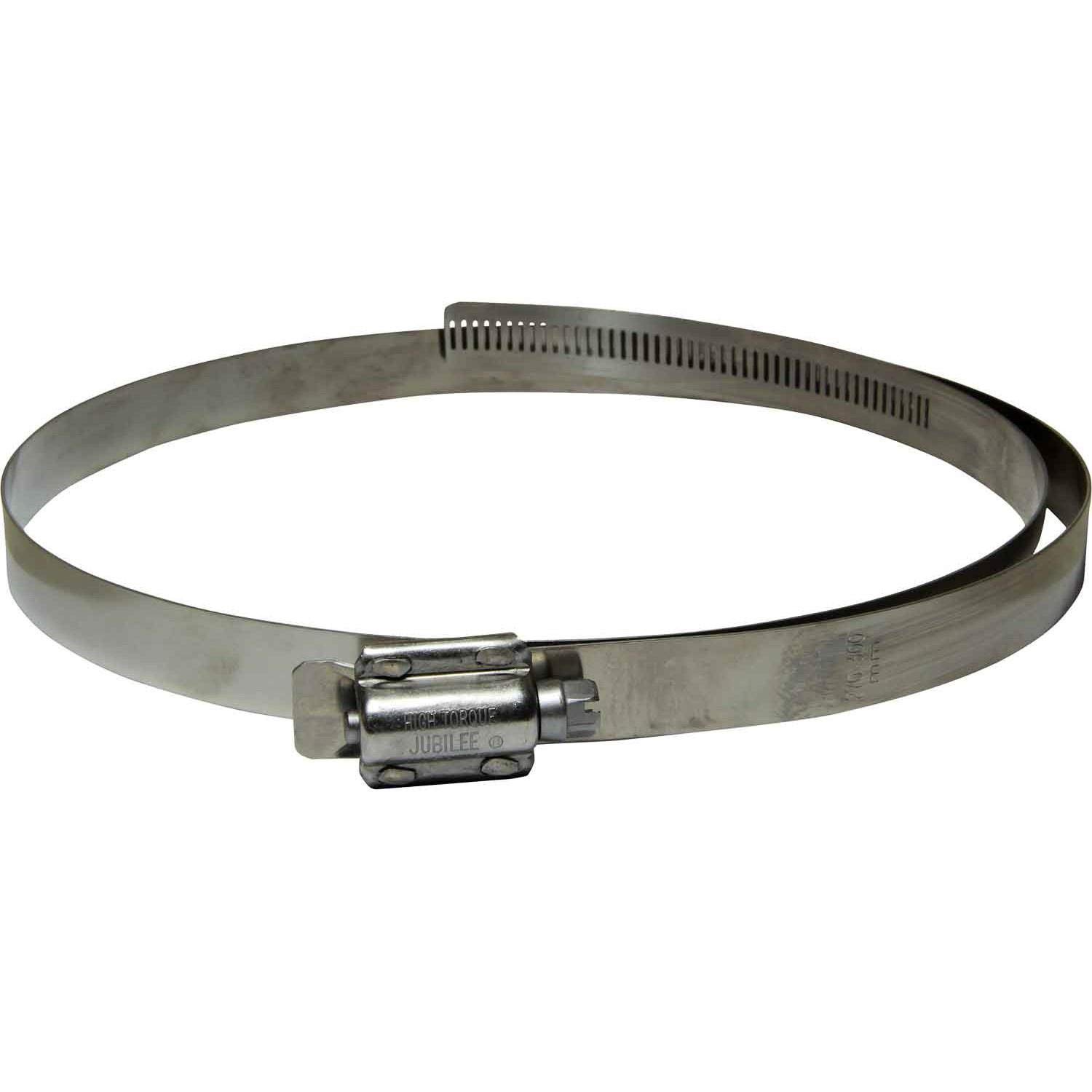 Best Price Square Silver Jubilee Genuine Clips Ss316 Stainless Steel High Torque Hose Clamp Marine Grade Diameter From 290-320Mm (1Pcs)