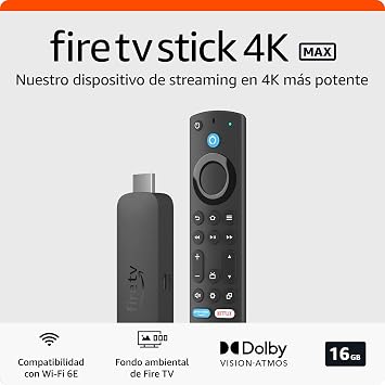 Dispositivo de streaming Amazon Fire TV Stick 4K Max