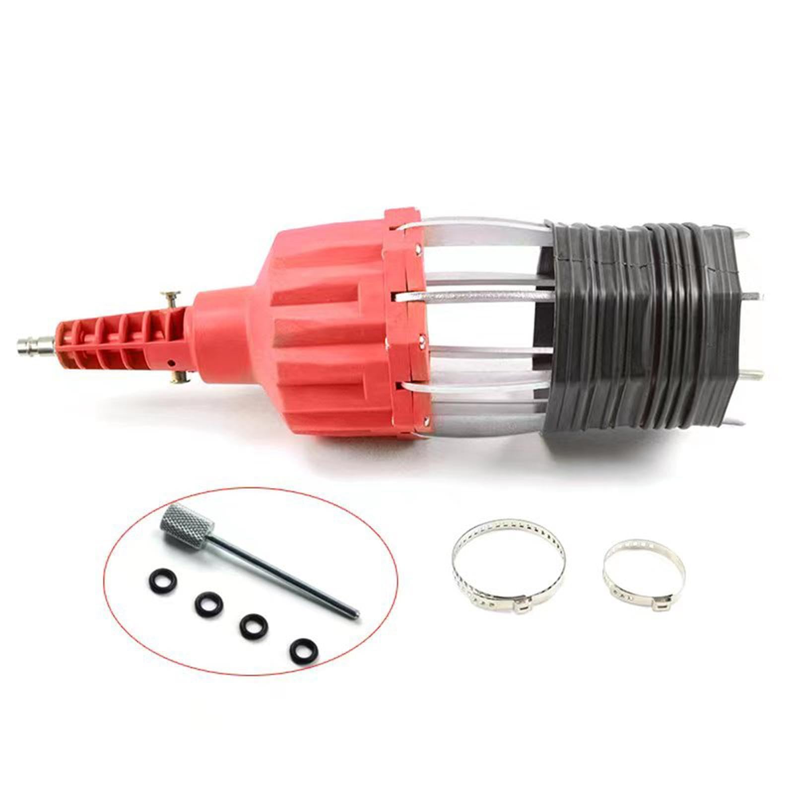 Herramienta Completa para la extracción de Fuelle de Junta homocinética. Incluye componentes de Acero con un Rango Ajustable de 20 mm a 120 mm para