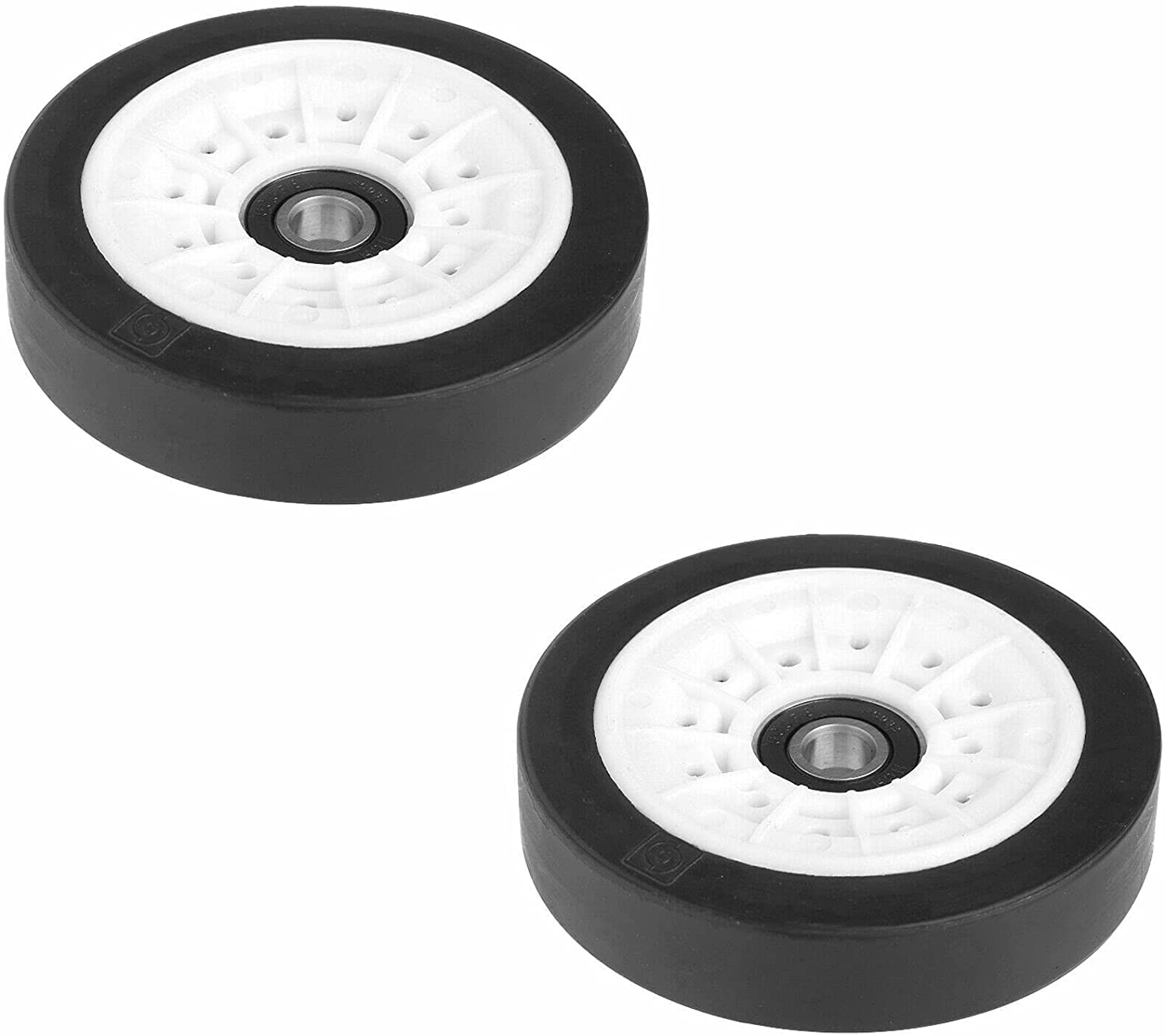 AsparesTumbler Dryer Drum Pulley Wheel Roller DD DC DCU DD DP DPU DSC Series For Beko Set Of Two Pieces