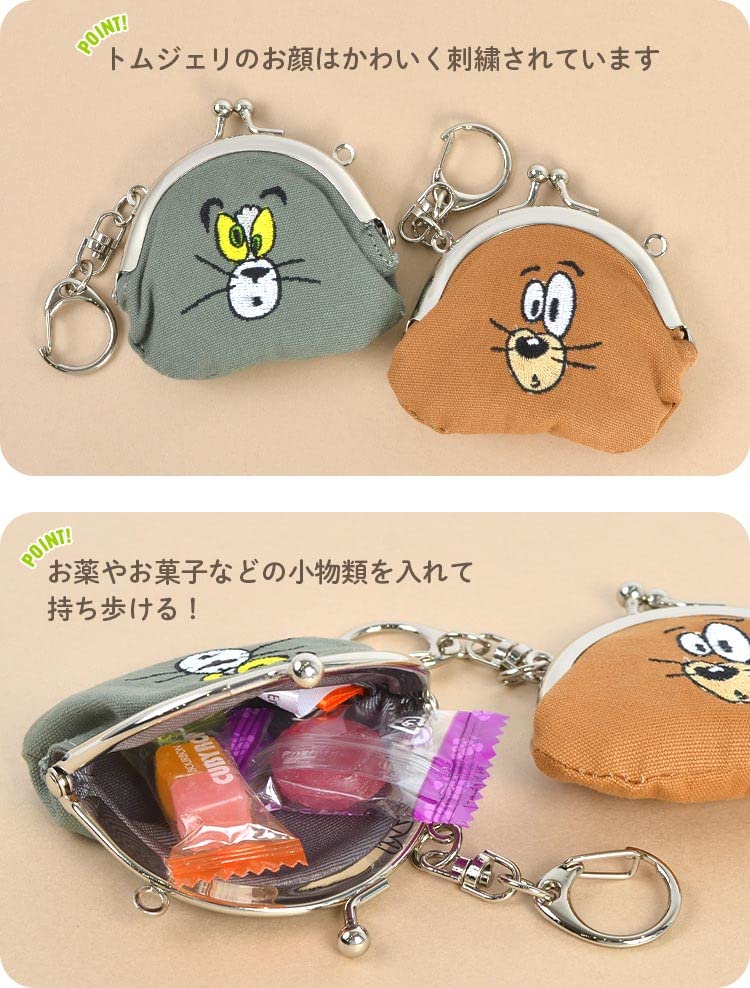 【新品】FLAPPER  トムとジェリー がま口 小銭入れ FLAPPER - 【新品】FLAPPER トムとジェリー がま口 小銭入れの通販 by