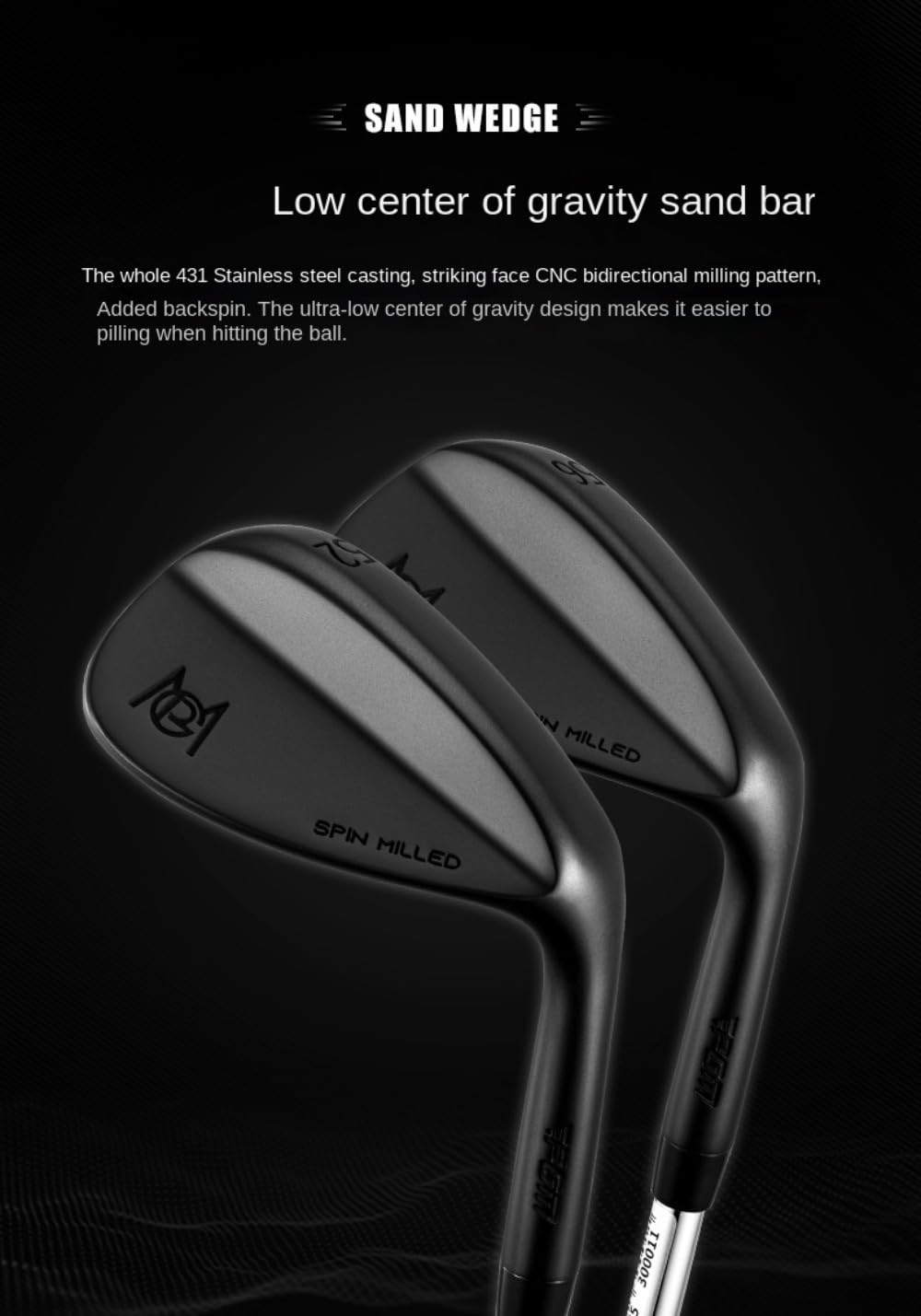 52/56 Grad Golf-Wedges für Männer und Frauen – Golf Gap Wedge, Golf Sand Wedge, Lob Wedge, High Loft Golf Club Wedge