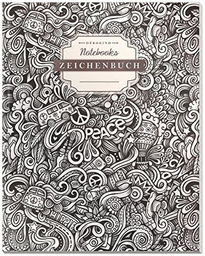 DÉKOKIND Zeichenbuch | DIN A4, 122 Seiten, Register, Vintage Softcover | Dickes Blanko-Notizbuch zu DÉKOKIND Zeichenbuch | DIN A4, 122 Seiten, Register, Vintage Softcover | Dickes Blanko-Notizbuch zu