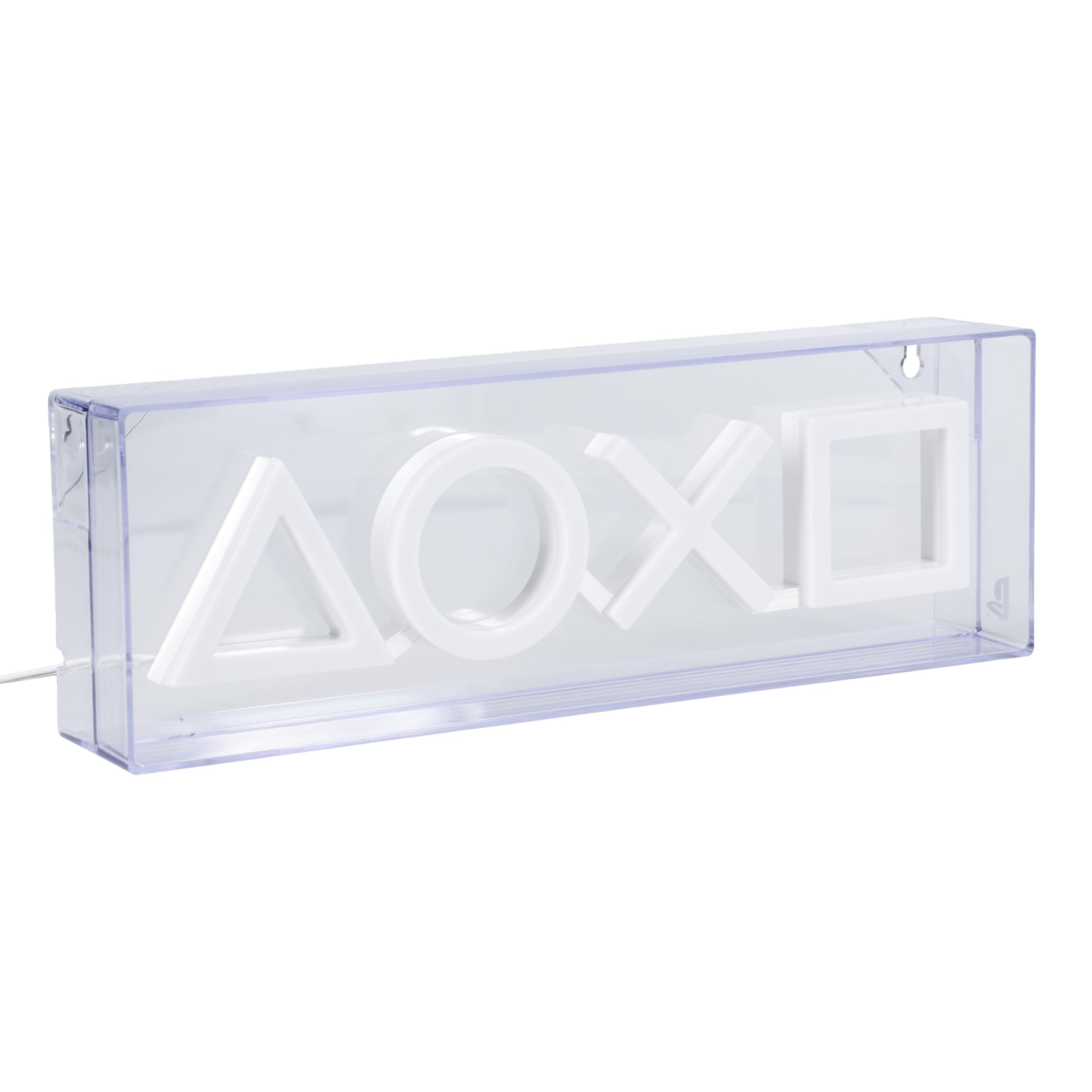 Paladone Lumière LED icônes PlayStation - Officiellement licencié, Panneau lumineux à poser ou fixer au mur, Accessoire de décor pour gamers