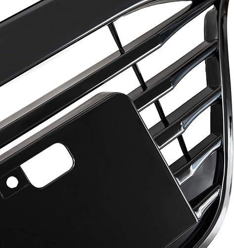 Miniatura 2 de G-PLUS Parachoques delantero superior parrilla parrilla compatible con Honda Accord Sedan 4 puertas 2008-2010 cromo