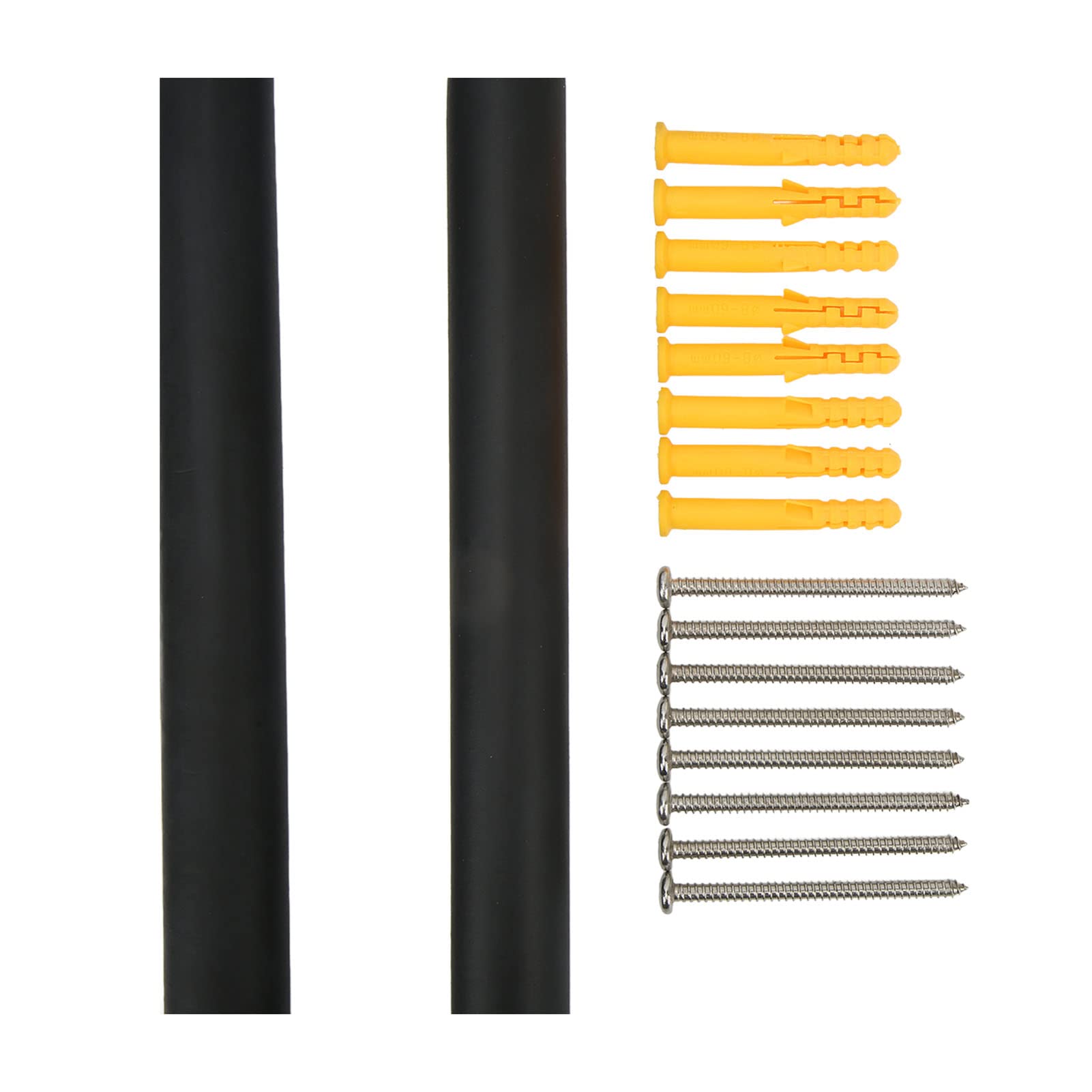 Alomejor L'étagère pliable de rangement du kayak tourne la suspension du support mural de 90 degrés pour l'abri du garage avec caoutchouc de fer