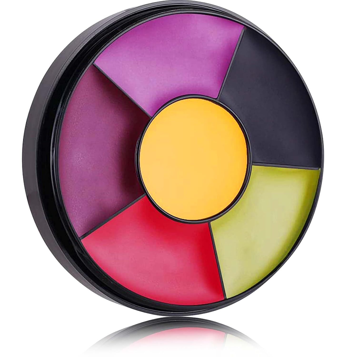 6 Colors Bruise Wheel Face Paint Makeup Set,Realistic SFX Zombie Makeup Bruise Kit