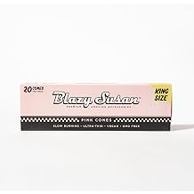 Blazy Susan Pink Tubes - 109mm 4.29in - 20 Count | GMO-Free, FSC-Certified