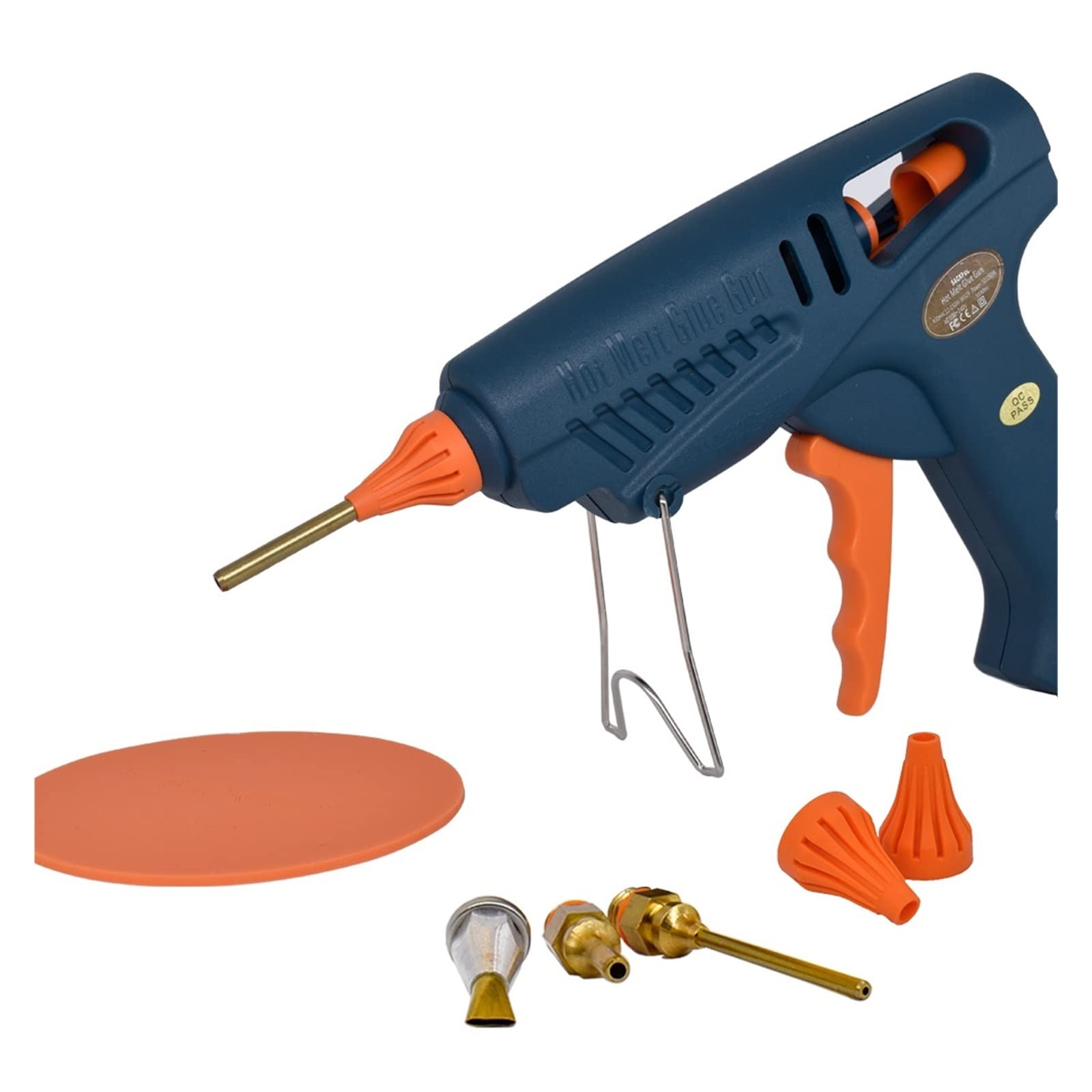 Pistola de Pegamento Caliente para Manualidades Juego de Pistola de Pegamento Ajustable de Temperatura de Pistola de Silicona Caliente de 50W/150W for el hogar Profesional DIY, Art